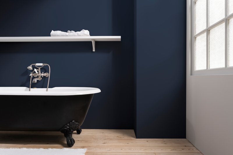 DH Oxford Blue (Heritage) by Dulux Heritage shown in an interior