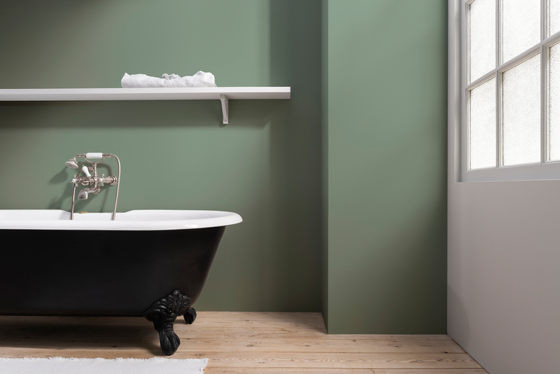Sage Green by Dulux Heritage shown in an interior