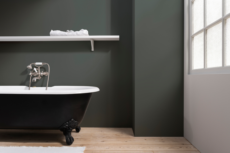 Forest Grey by Dulux Heritage shown in an interior