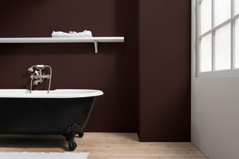 Cherry Truffle by Dulux Heritage shown in an interior