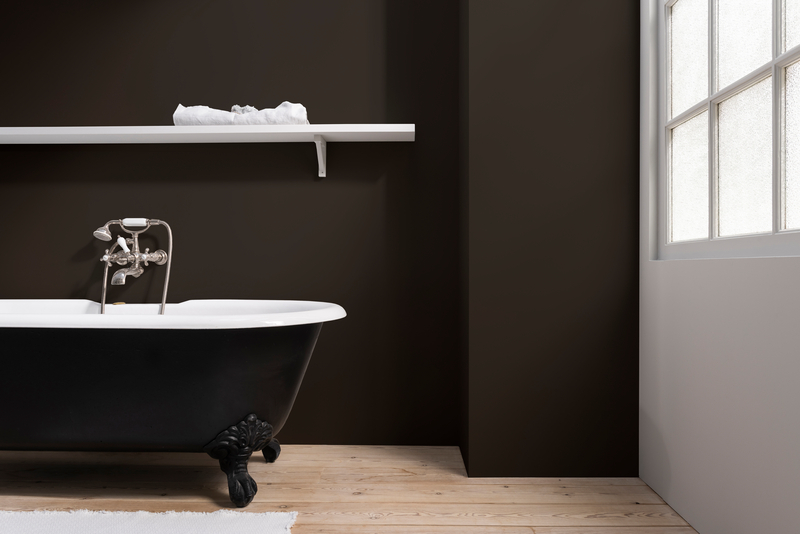 Tudor Brown by Dulux Heritage shown in an interior