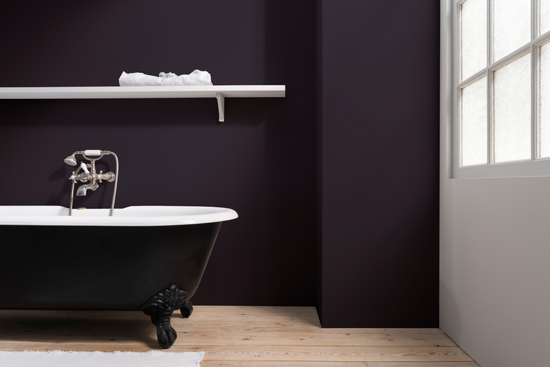 Dark Aubergine by Dulux Heritage shown in an interior