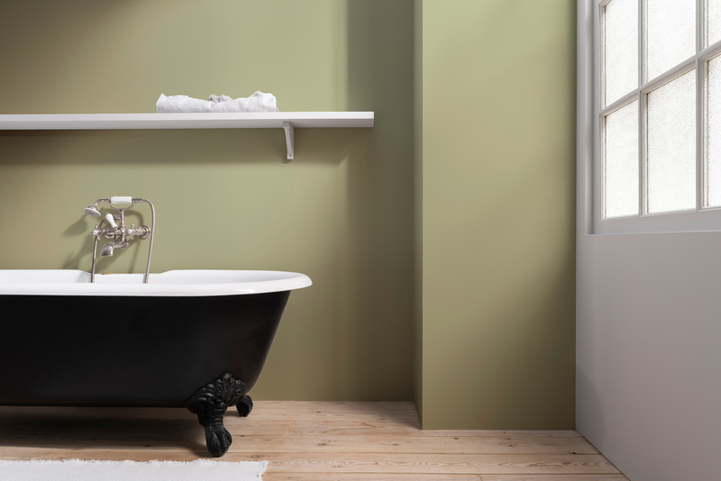 Pale Olivine by Dulux Heritage shown in an interior