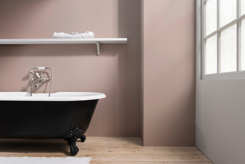 Potters Pink by Dulux Heritage shown in an interior