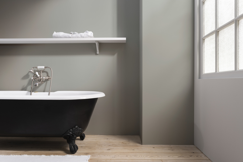 Beachcomb Grey by Dulux Heritage shown in an interior