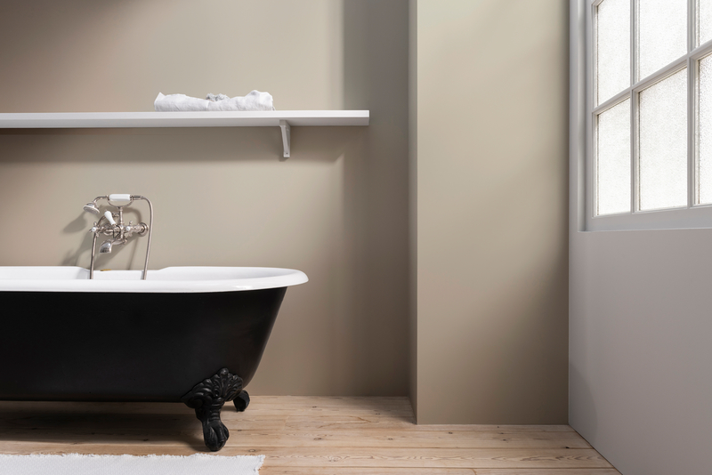 Flax Seed by Dulux Heritage shown in an interior