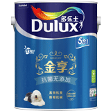 多乐士金享竹炭抗菌无添加5合1墙面漆