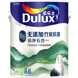 多乐士岚居无添加竹炭抗菌倍净5合1墙面漆