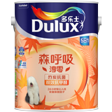 多乐士森呼吸淳零无添加双效抗甲醛竹炭抗菌5合1墙面漆