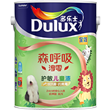 多乐士森呼吸淳零无添加竹炭抗菌全效护敏儿童漆