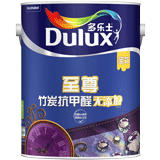 多乐士至尊竹炭抗甲醛全效无添加哑光墙面漆