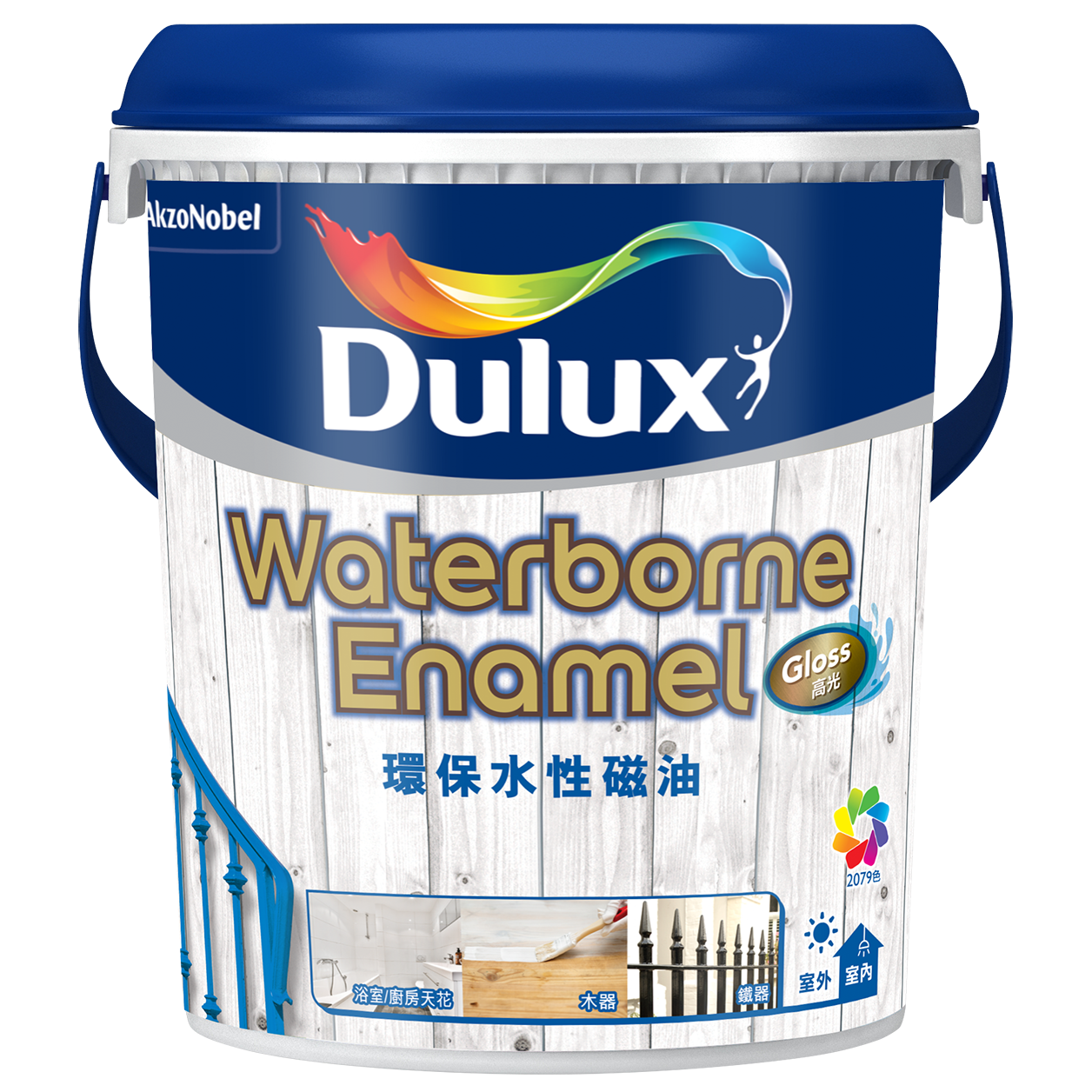 多樂士水性磁油(高光)