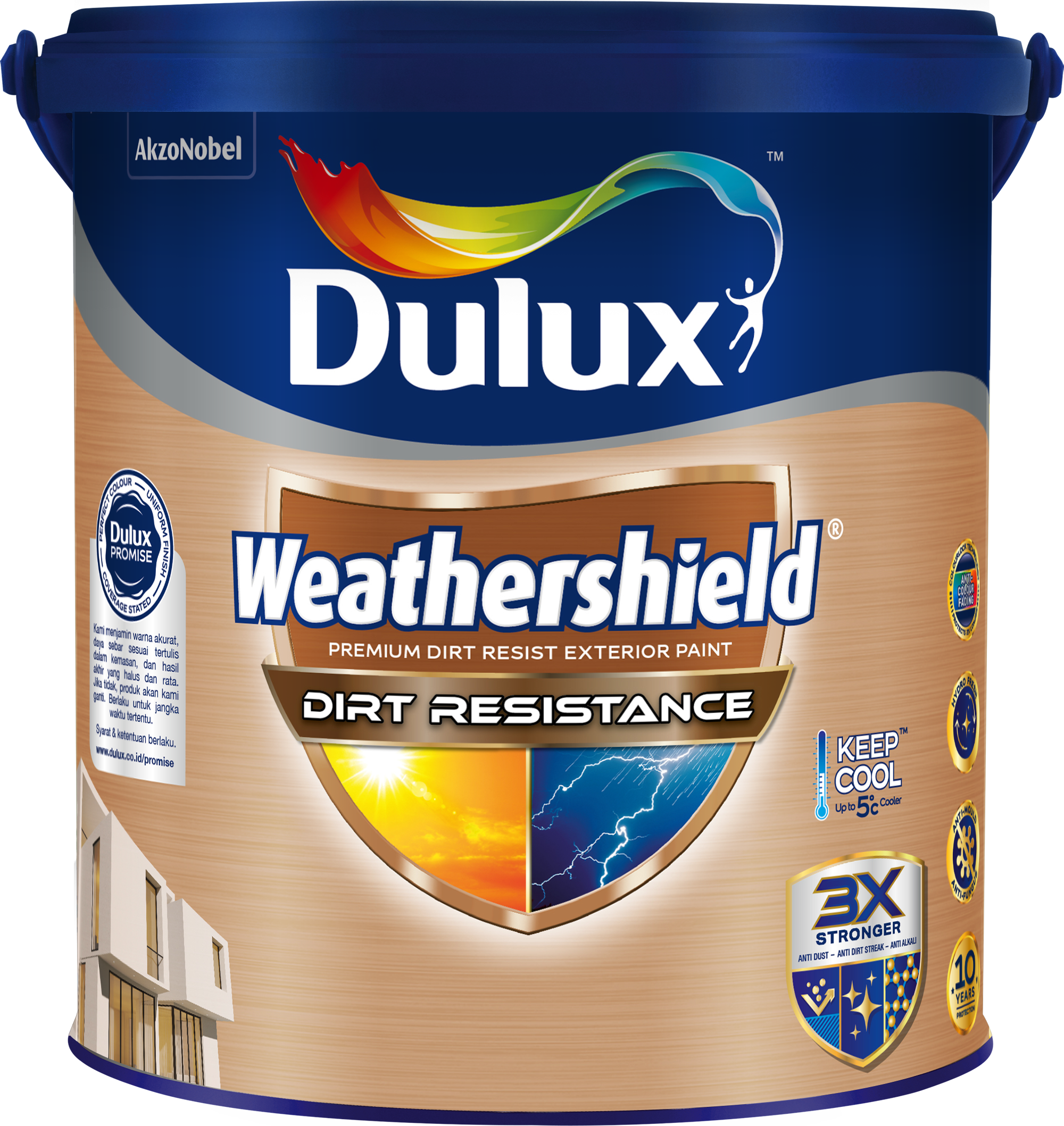 Dulux Weathershield Dirt Resistance