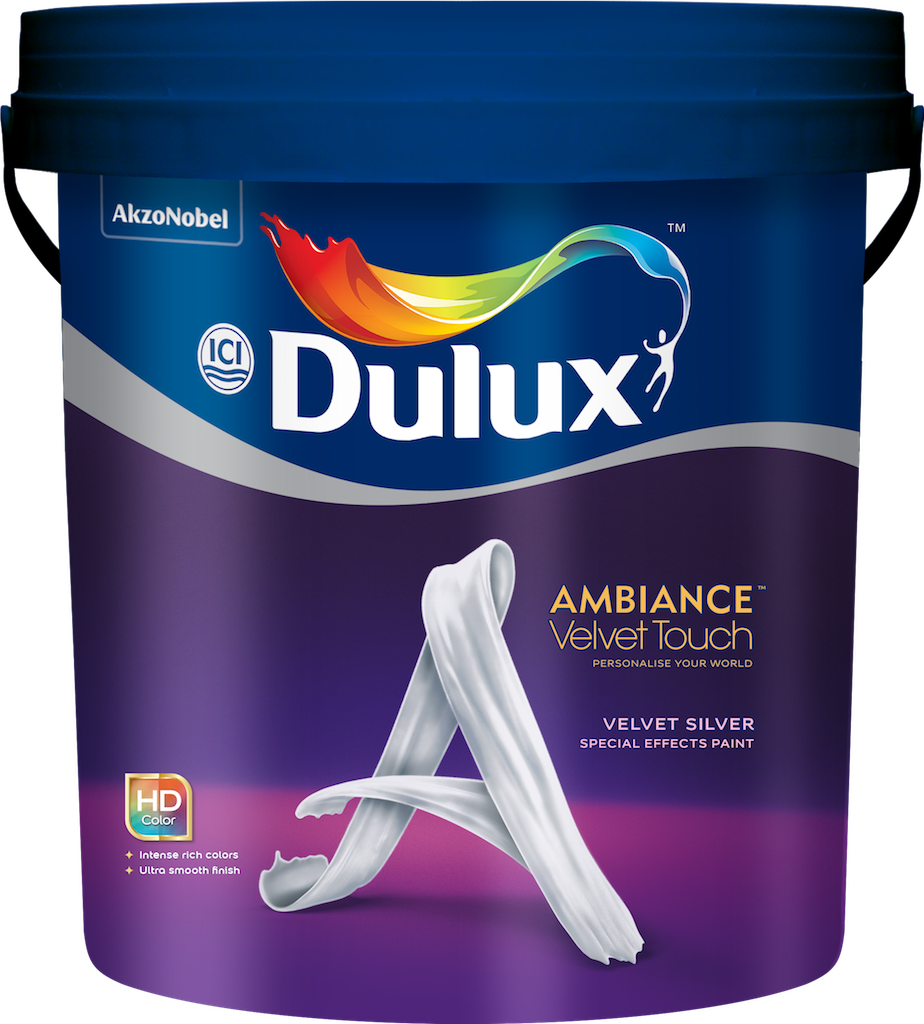 Dulux Ambiance Velvet Touch Velvet Silver