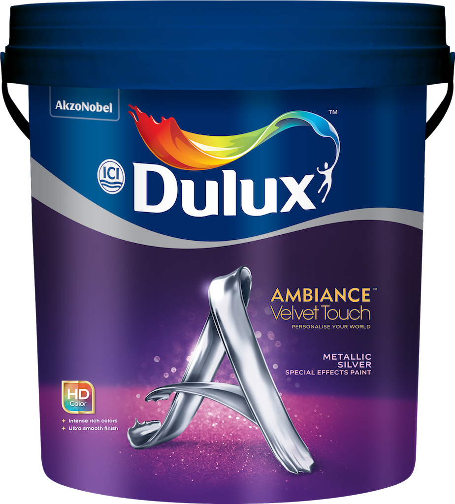 Dulux Ambiance Velvet Touch Metallic Silver