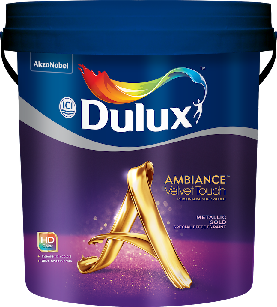 Dulux Ambiance Velvet Touch Metallic Gold