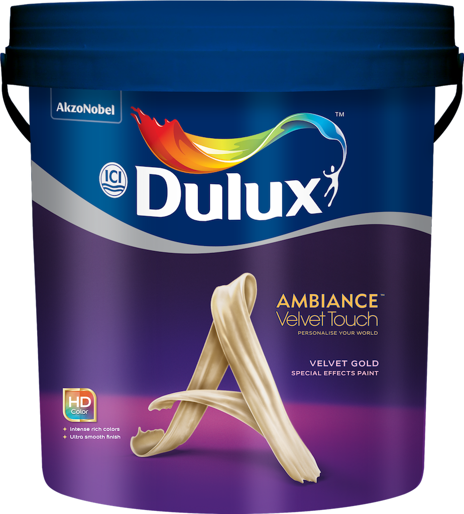 Dulux Ambiance Velvet Touch Velvet Gold