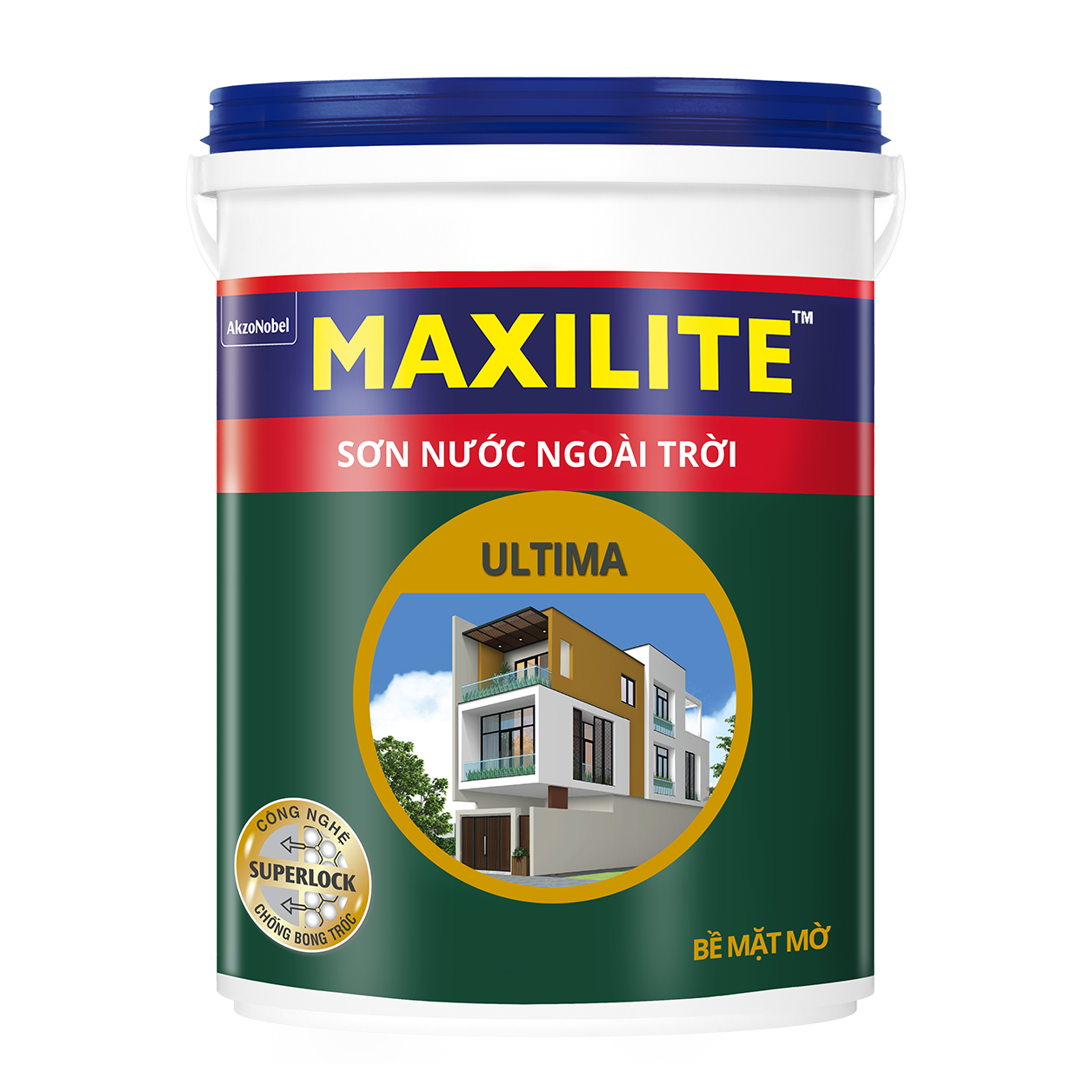 Sơn Nước Ngoài Trời Maxilite Ultima - Bề Mặt Mờ
