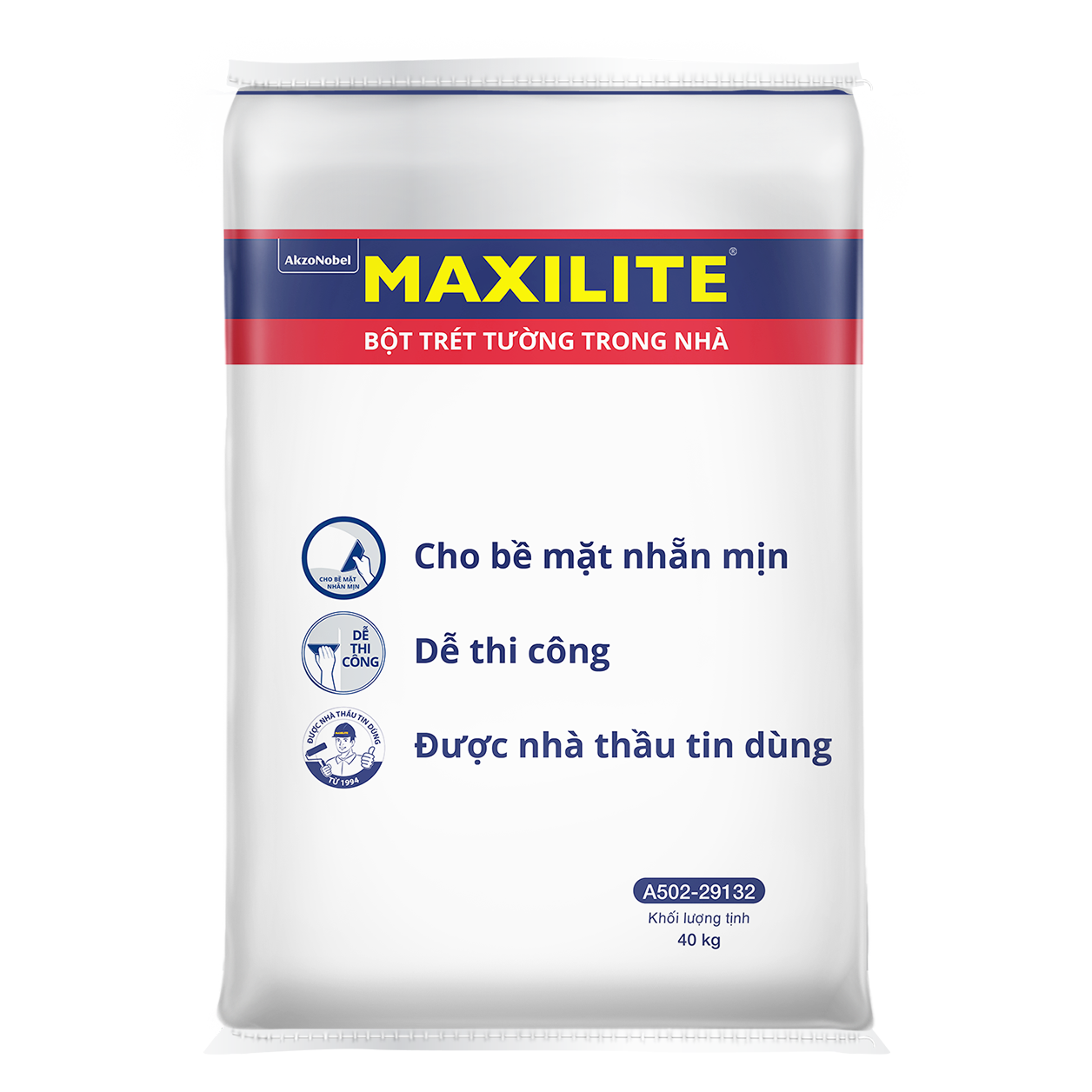 Bột trét tường trong nhà Maxilite