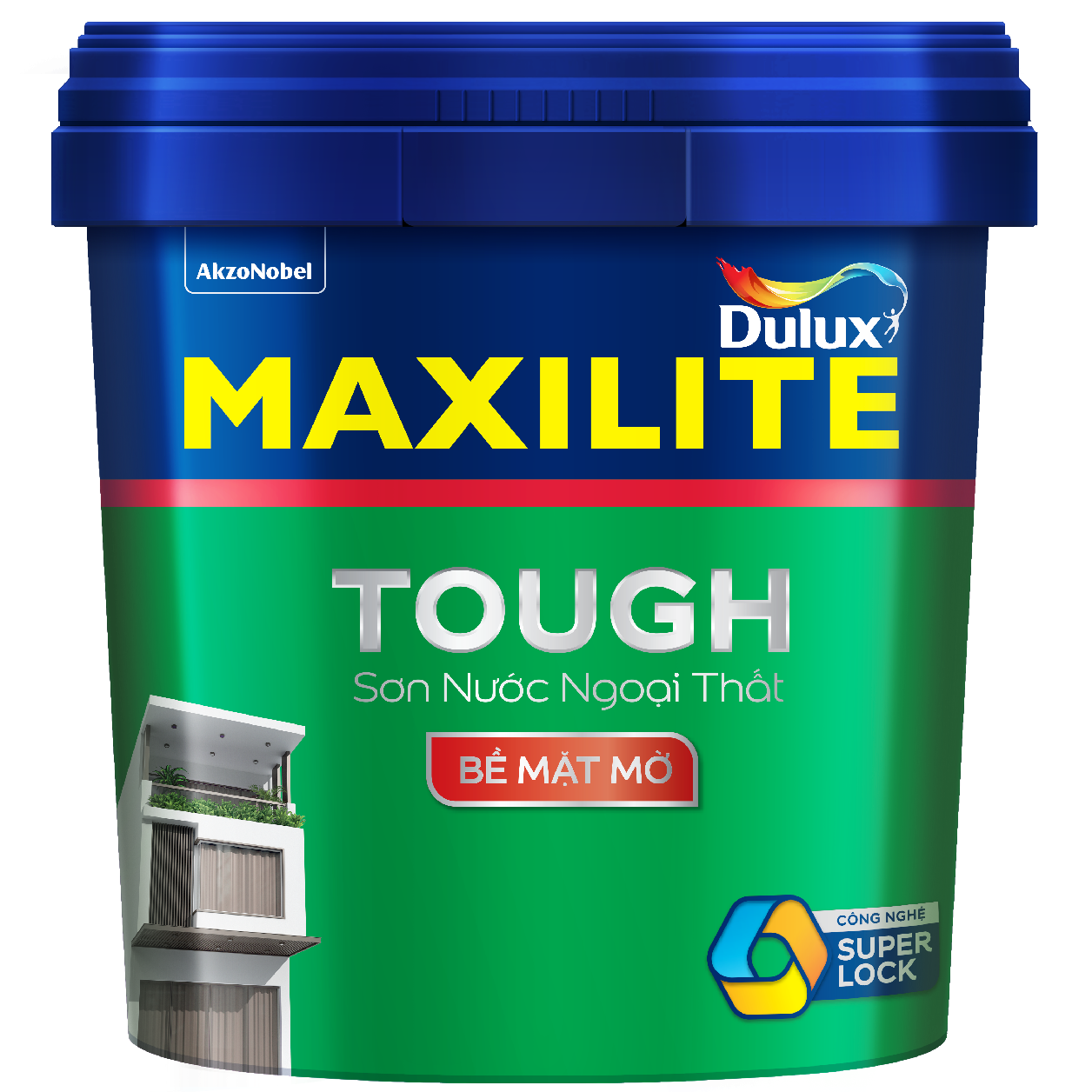 Sơn nước ngoại thất Maxilite Tough từ Dulux_Bề Mặt Mờ