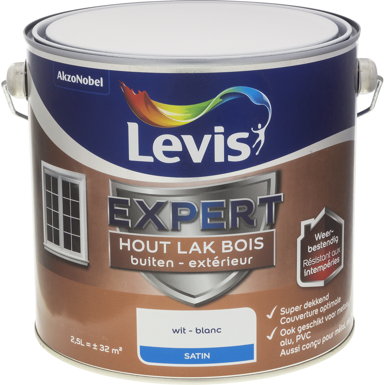 Expert Hout Lak Buiten Satin
