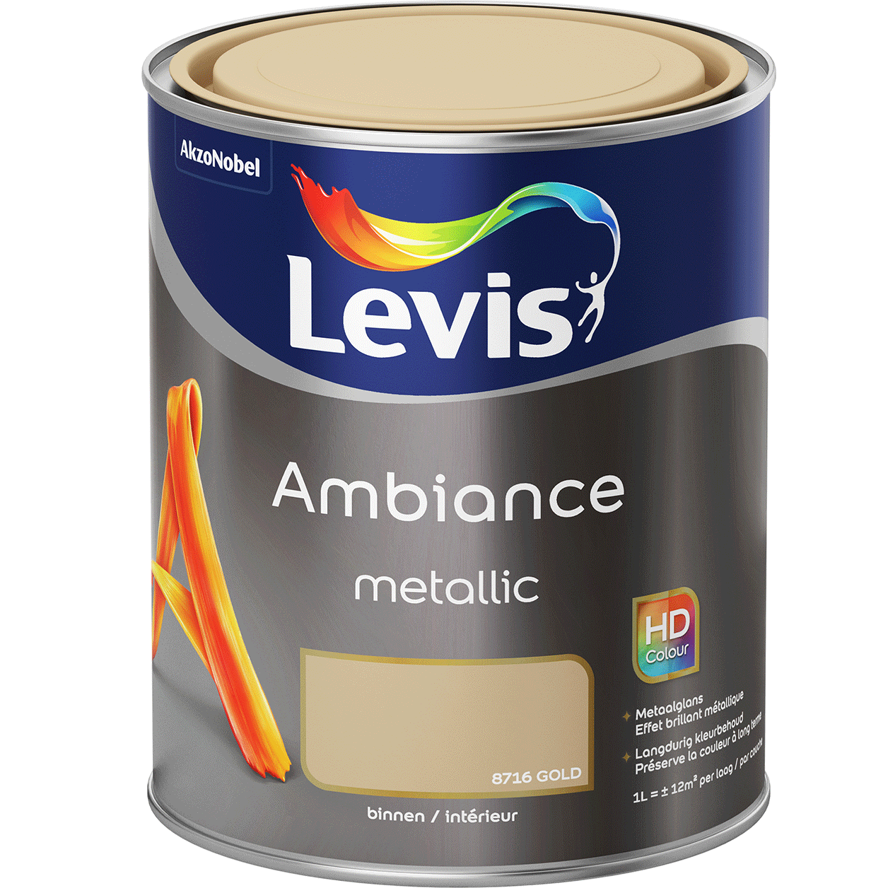 Ambiance Mur Metallic