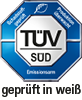 Auszeichnung mit dem TÜV-Gutachten