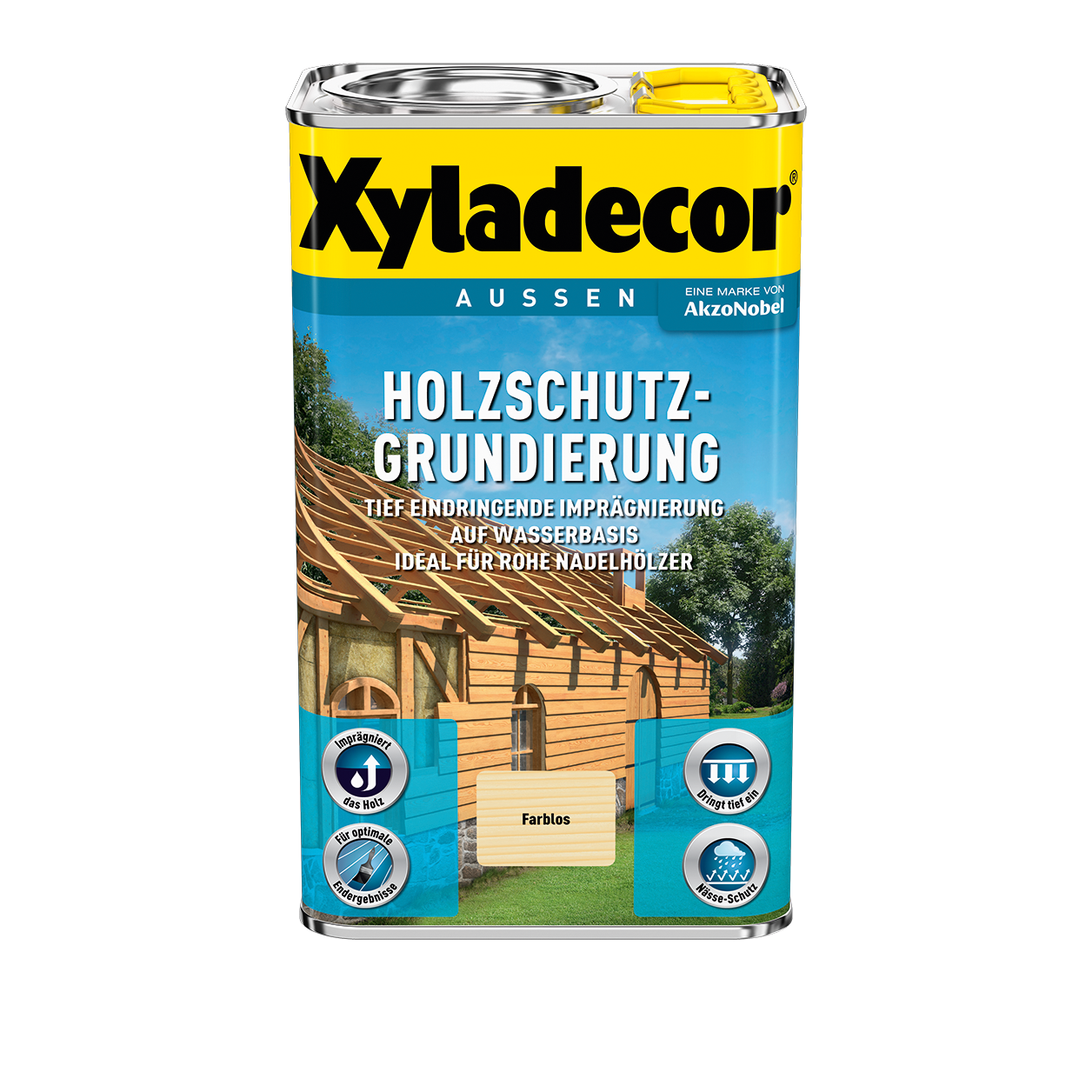 Holzschutz-Grundierung - auf Wasserbasis