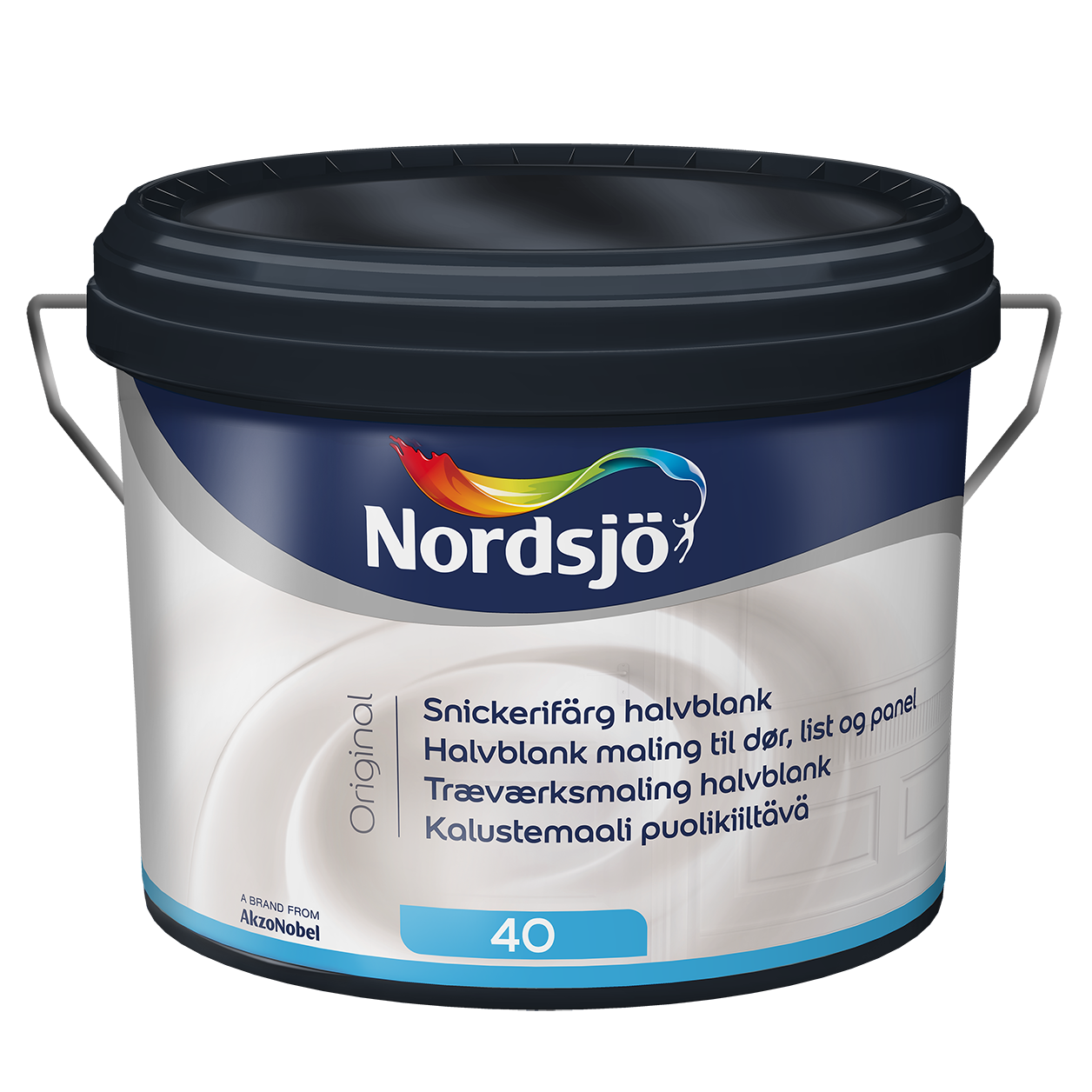 Nordsjö Original Halvblank maling til dør list og panel 40