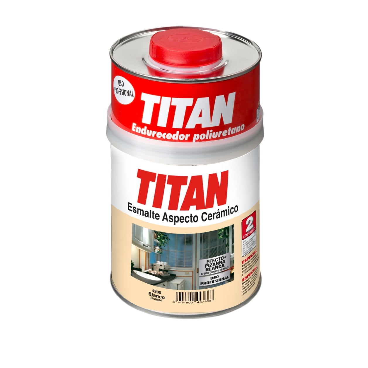 ESMALTE DE ASPECTO CERÁMICO BRILLANTE