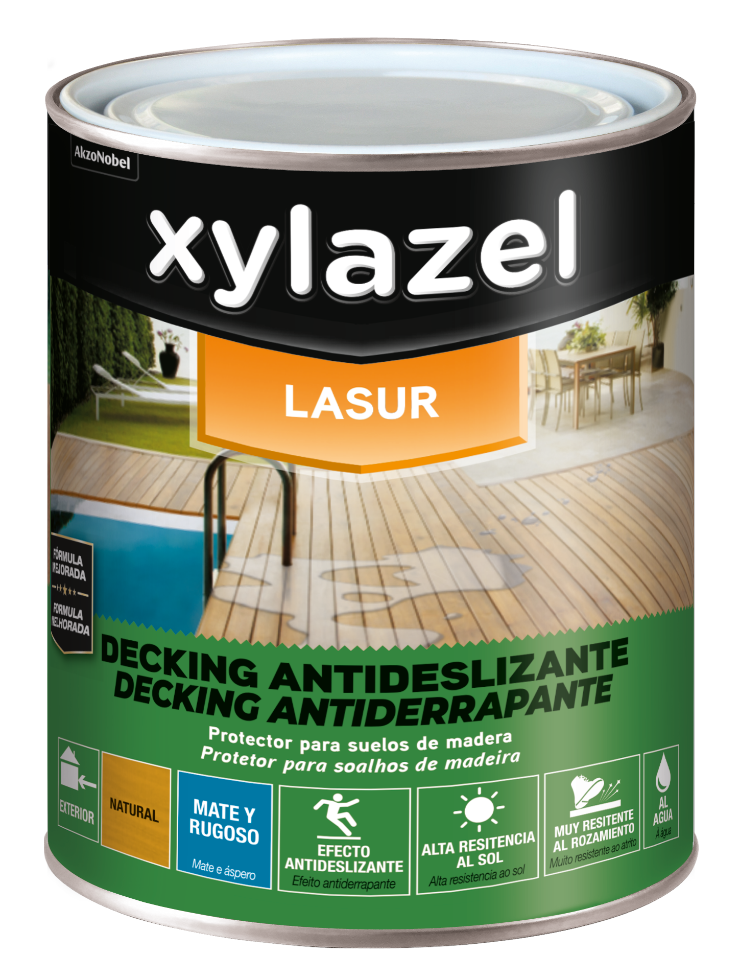 Lasur Decking Antideslizante