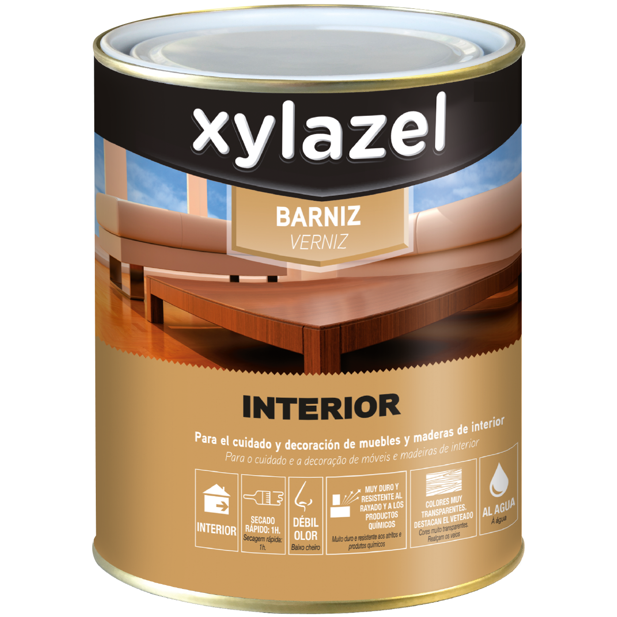 Verniz interiores Aquoso