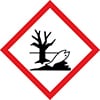 Produit chimique pas ou peu dégradable ayant un impact sur les organismes vivants dans le milieu aquatique (poissons, crustacés, algues, etc.).