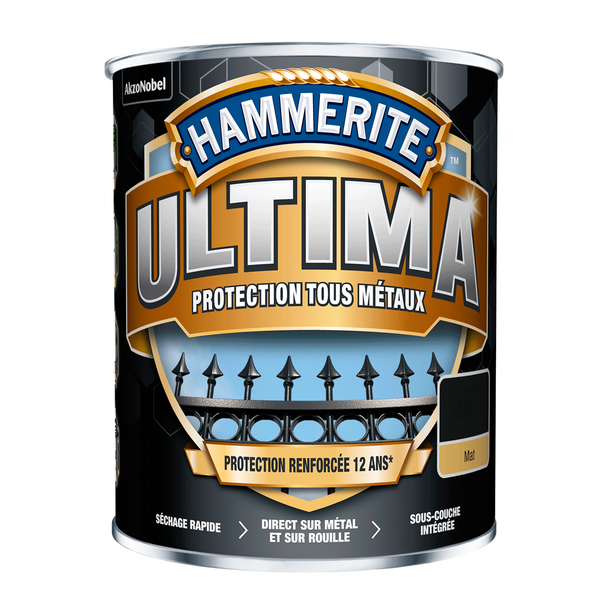 Peinture Ultima Mat direct sur métal