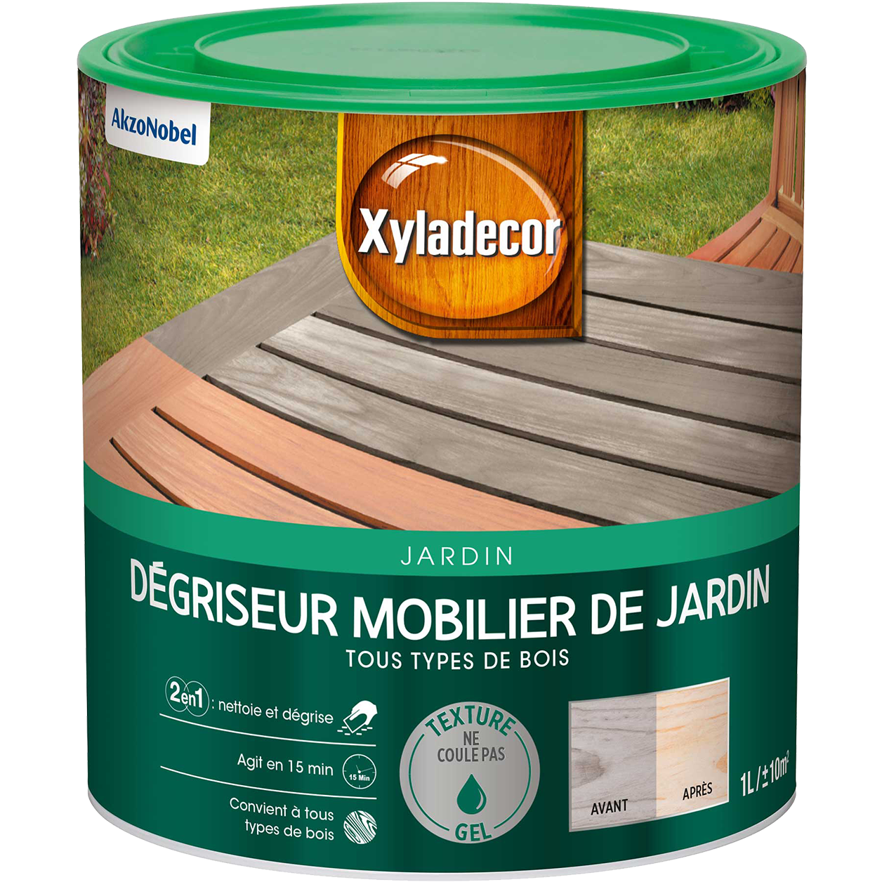 Degriseur pour mobilier de jardin Mat