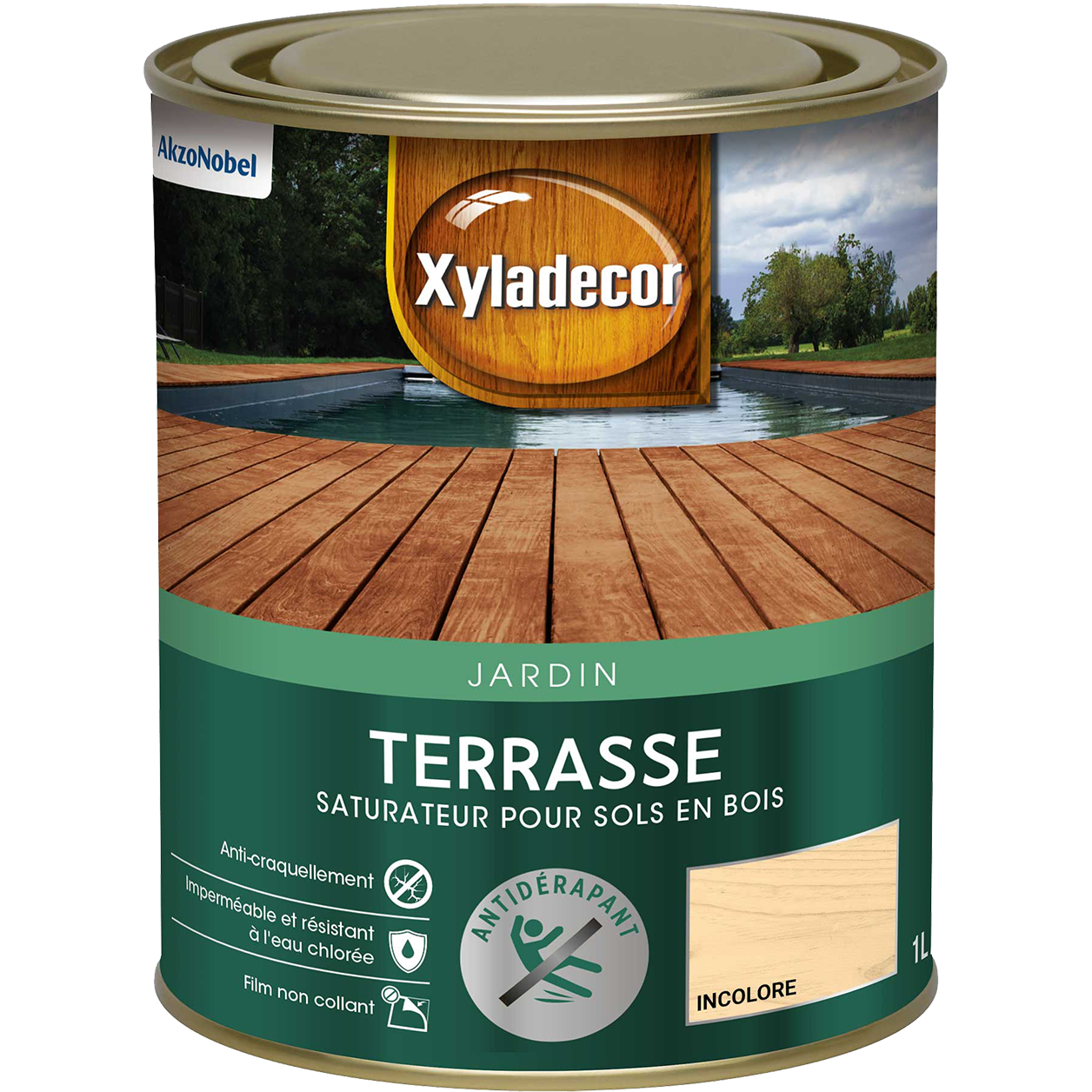 Saturateur Mat pour sol extérieur en bois