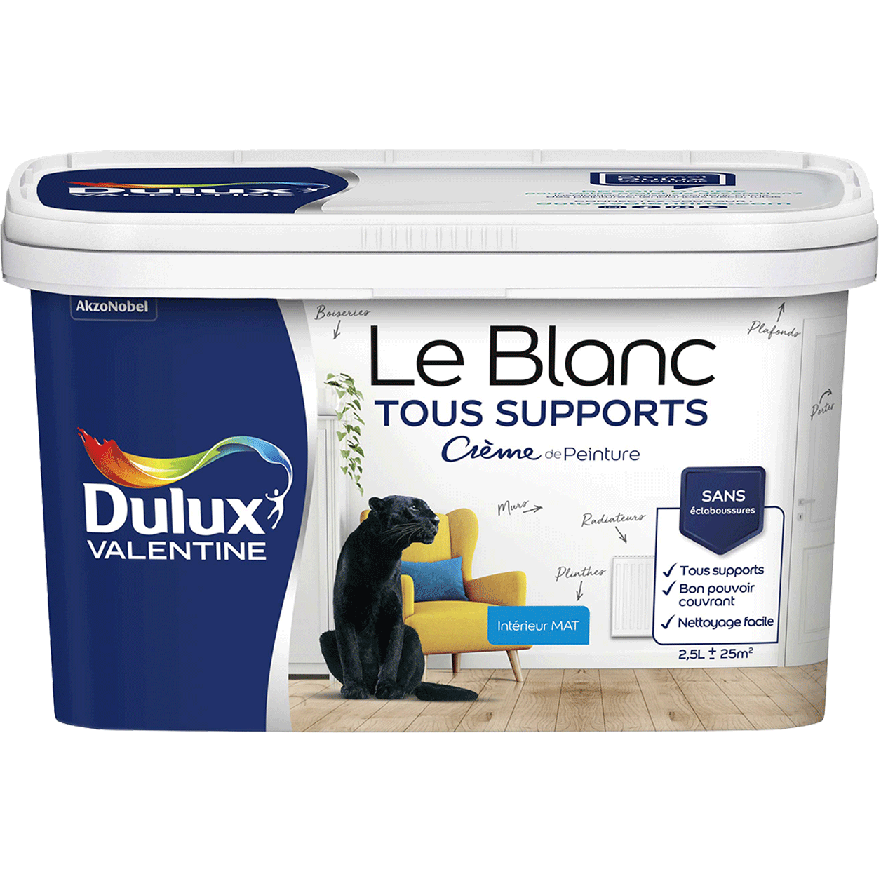 Le Blanc Tous Supports Mat
