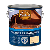 Lasure protectrice pour bois extérieur Façades et Bardages Satin