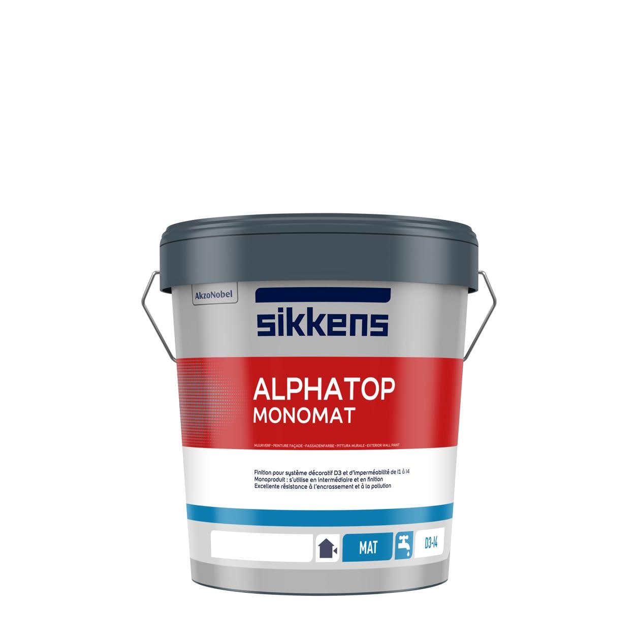 Alphatop Monomat - Classe D3 à I4 -Imperméabilité totale