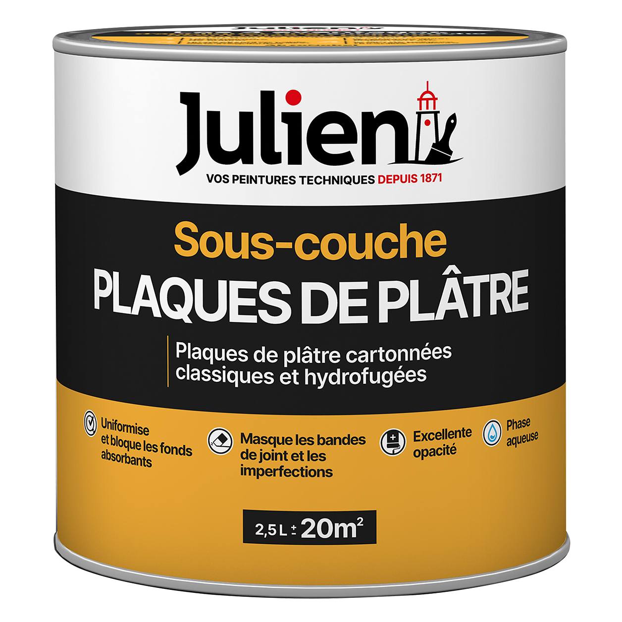 Sous-couche Plaques de Plâtre