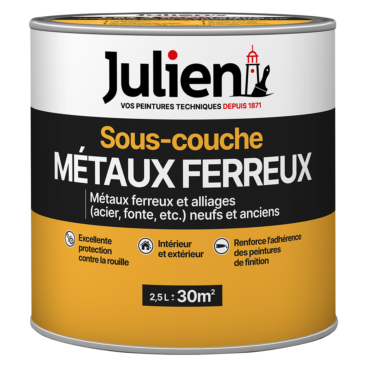 Sous-couche Métaux Ferreux