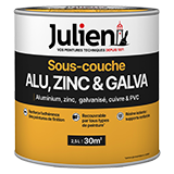 Sous-couche Alu, Zinc et Galva