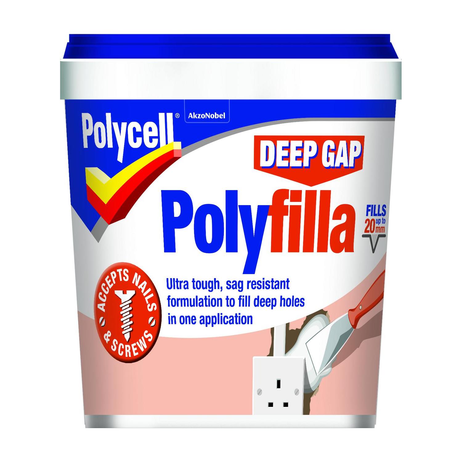 How to use Polycell Deep Gap Polyfilla Polycell