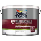 DULUX TRADE WEATHERSHIELD MAXIMUM EXPOSURE SMOOTH MASONRY PAINT