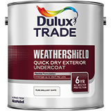 DULUX TRADE WEATHERSHIELD QUICK DRY EXTERIOR UNDERCOAT