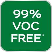99.9% VOCs Free
