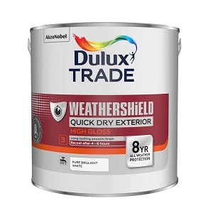 Dulux Weathershield Quick Dry Exterior Gloss