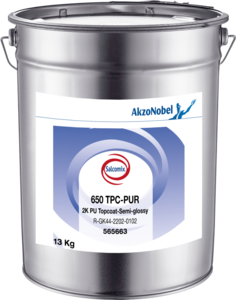 Salcomix 650 TPC-PUR 2K PU Topcoat Semi Gloss 13kg