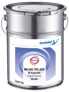 Salcomix 900 VOC TPC-ACR 2K Acrylic Topcoat 3,25kg