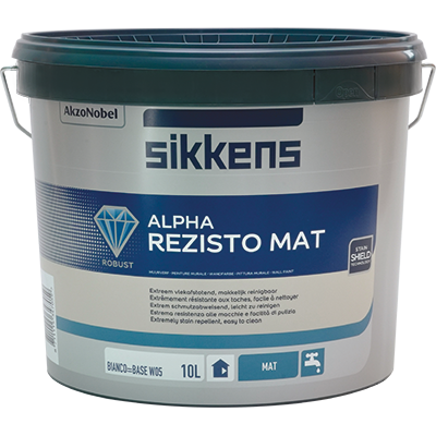 Alpha Rezisto Mat - Prodotti murali per interni - Sikkens